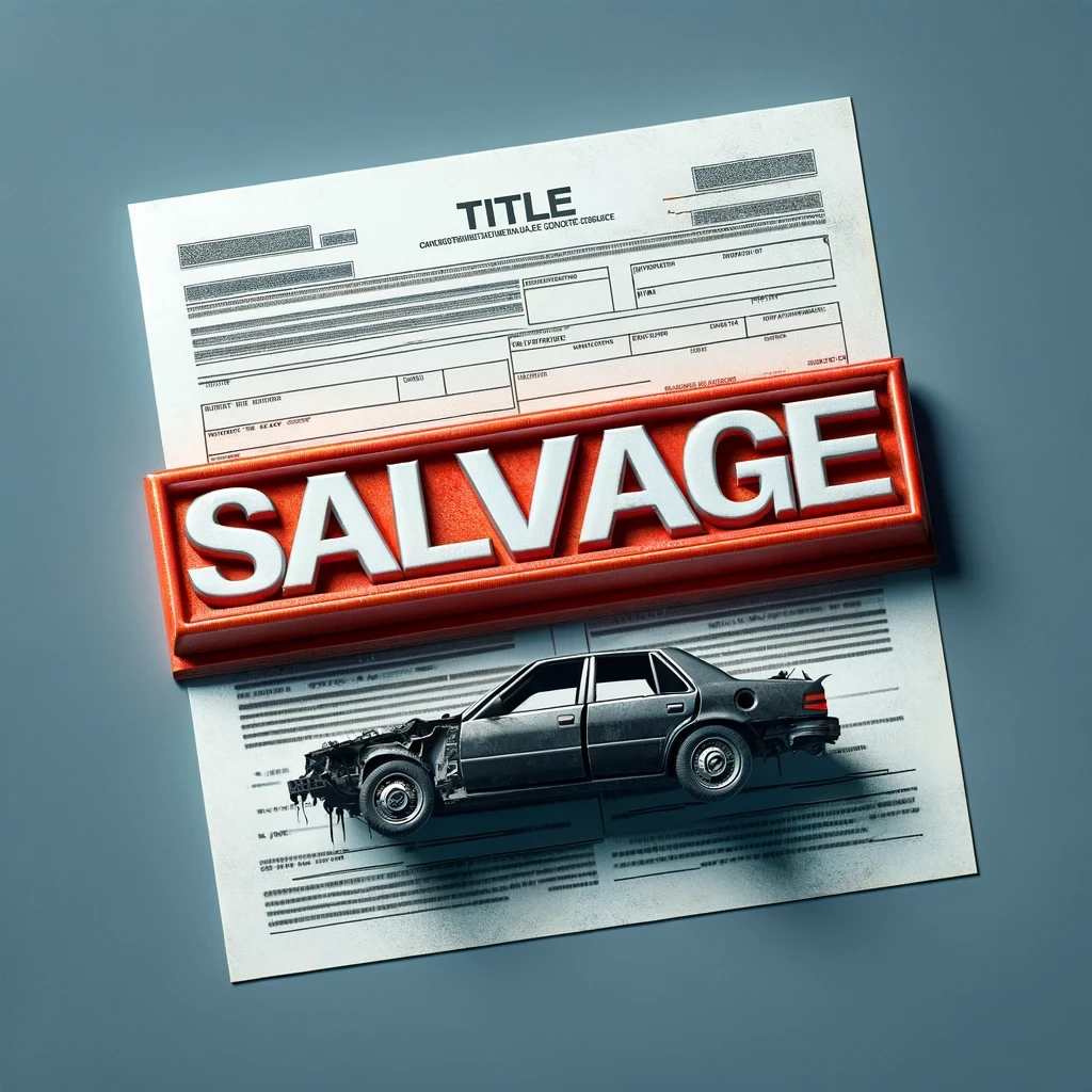 salvage title car value
