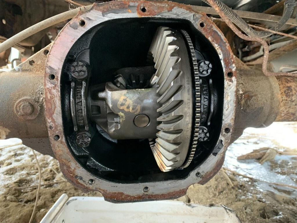 Rear Differential in a car photo